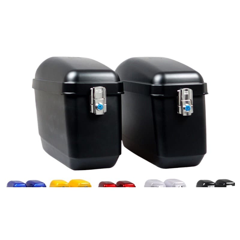 Motorcycle Side Box Saddlebag Travel Cruiser Modification Storage Box Universal Mount Pannier