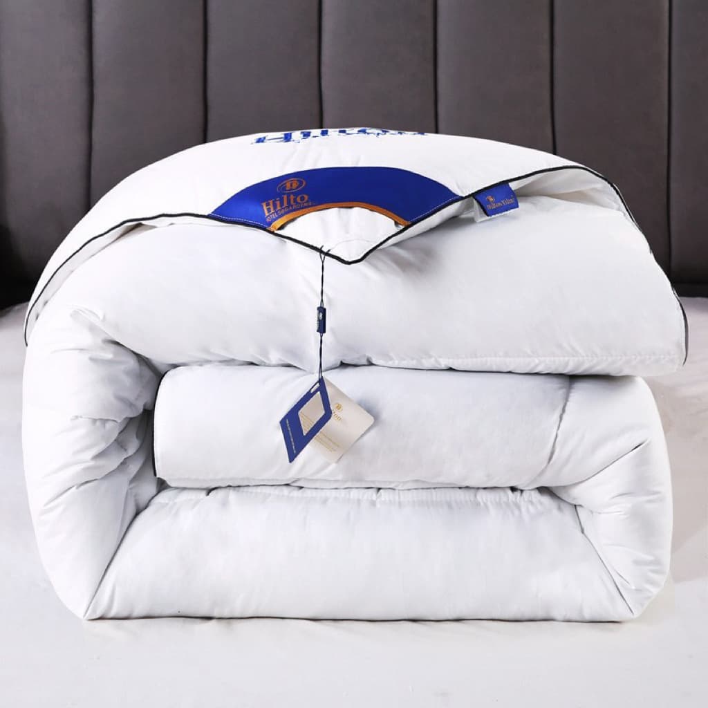 Hilton Feather Quilt Hotel Duvet Core Imitation Goose Down Duvet Autumn and Winter Thick Velvet Duvet Gift Quilt Cotton Quilt Winter Quilt