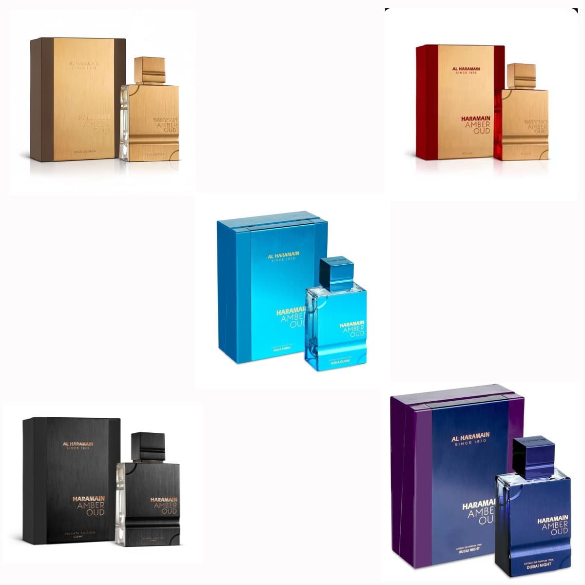 Cross-border hot perfume Haramain Amber Oud Haramain Dubai Arabian men's and women's perfume wholesale
