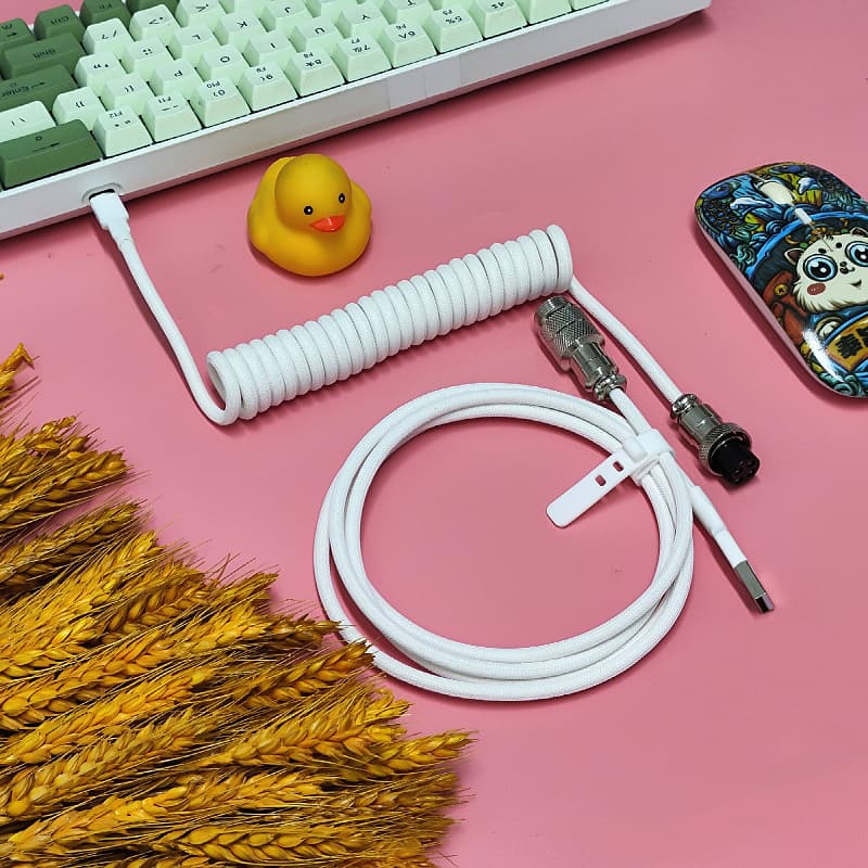 Factory Direct Mechanical Keyboard Aviator Cable Keyboard Cable Gaming Cable USB Cable Data Cable Coiled Cable Custom Cable