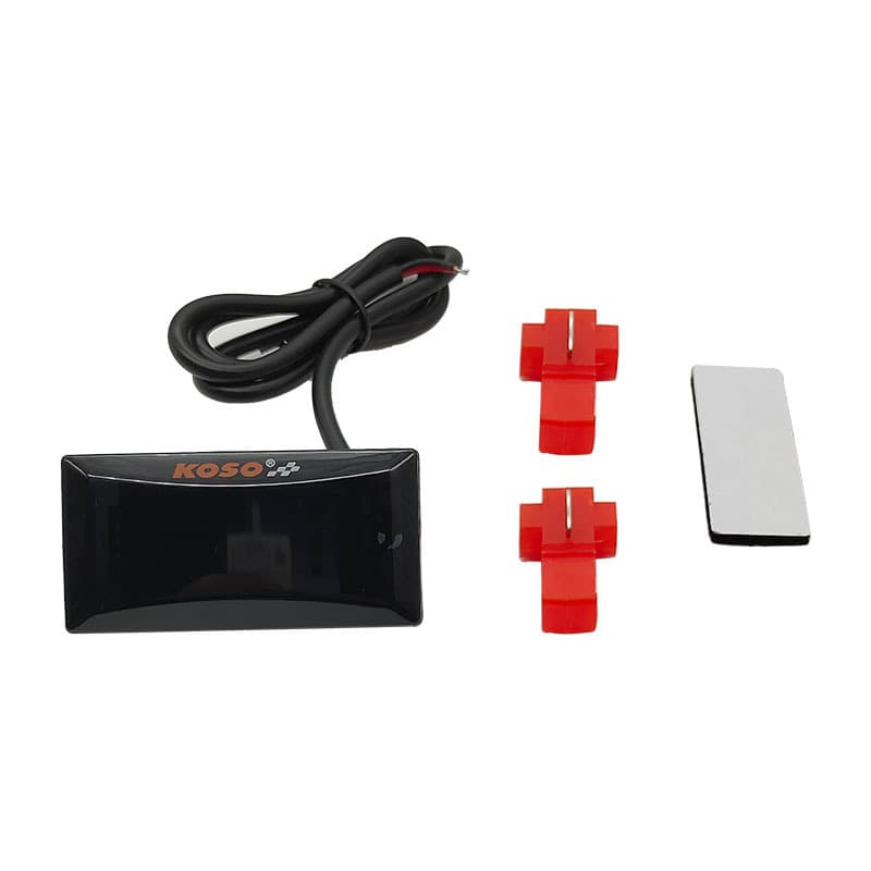 Electric Vehicle Power Meter Motorcycle Voltmeter Electric Motorcycle Modification 7-100V Universal Waterproof LED Voltmeter Instrument