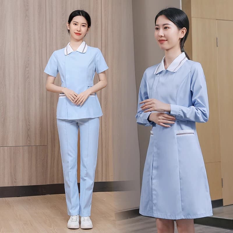 Nurse Uniform Long Sleeve Women Spring/Summer for Dental Clinic, Medical Aesthetics, Postpartum Center, Hospital, Maternity Nurse, Medical Workwear