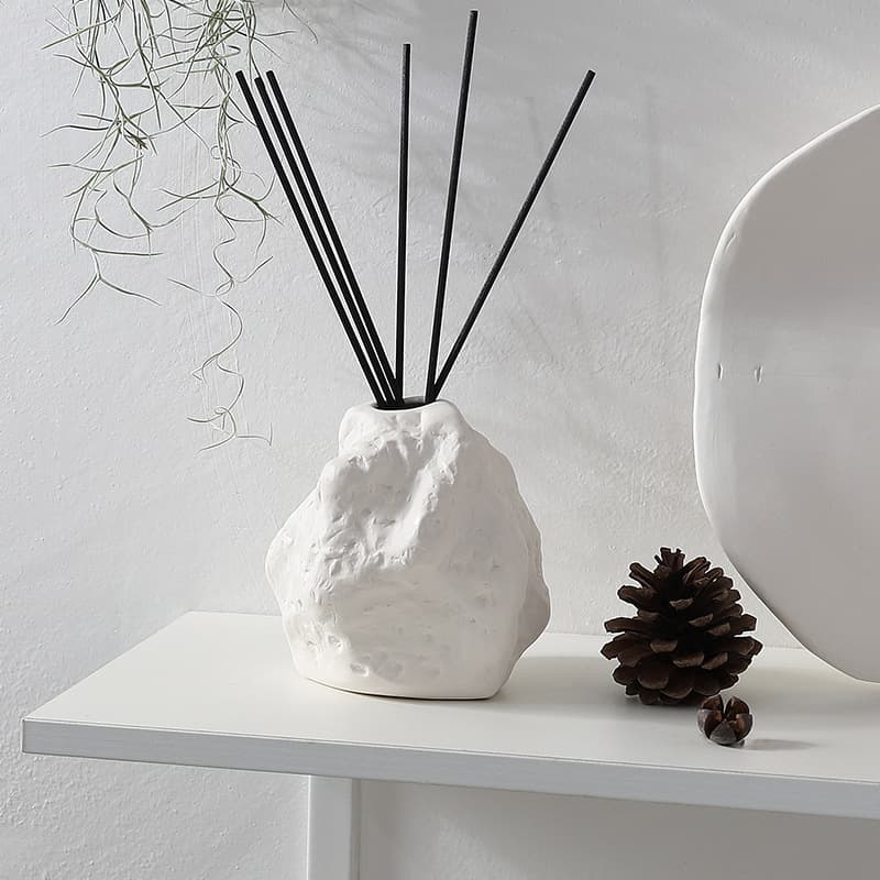 Nordic Creative Rock Texture Flameless Aromatherapy Refill Bottle Premium Scent Diffuser Bottle Aroma Empty Bottle Decoration