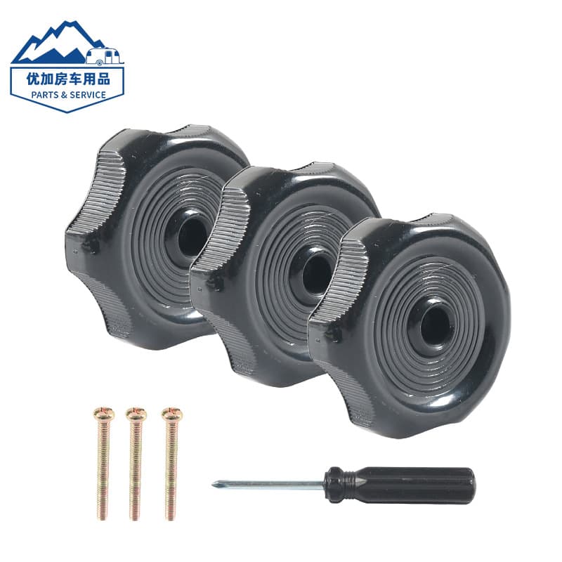 Cross-border Hot Selling RV Parts Window Handle Vent Knob Pin 1 Inch RV Accessories Foreign Trade Supply