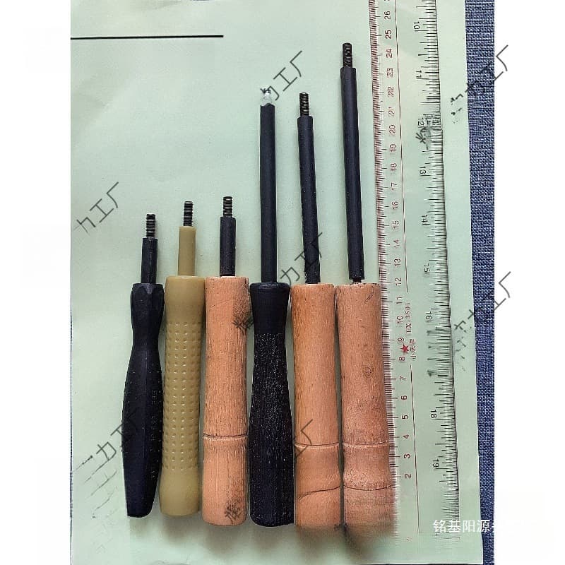 Crochet Hook Handle Winding Magnetic Ring Inductor Coil Plastic Hook Tool Winding Rod Professional