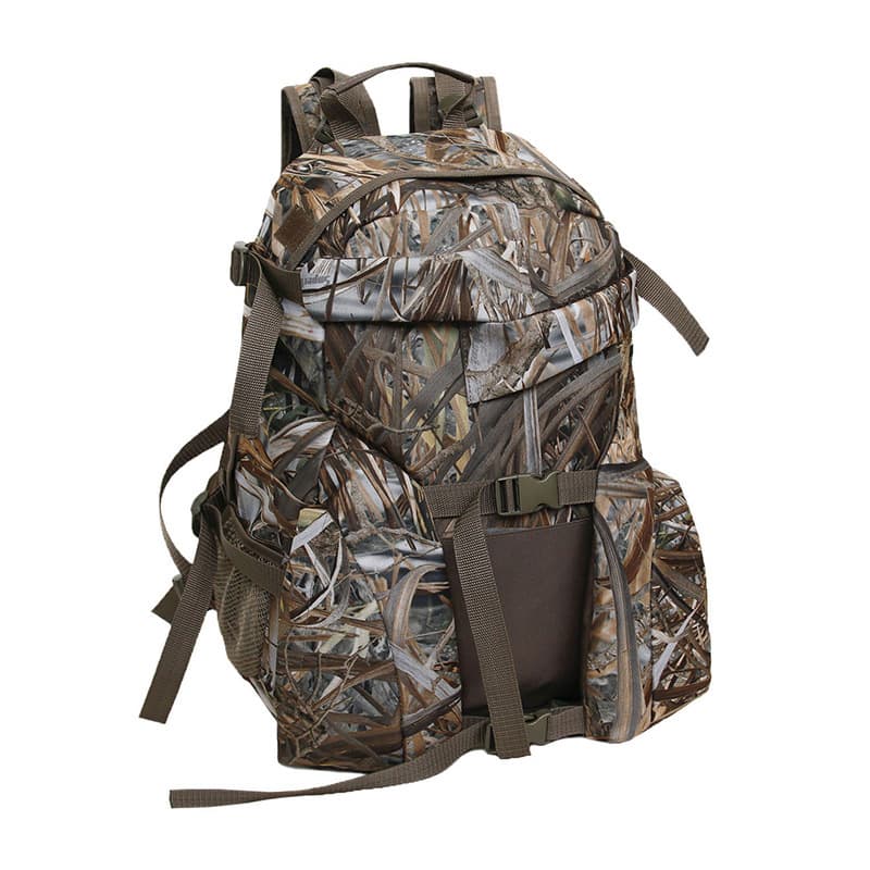 Tactical outdoor big tree camouflage backpack multi-purpose hiking mountaineering travel backpack CS hunting shooting backpack