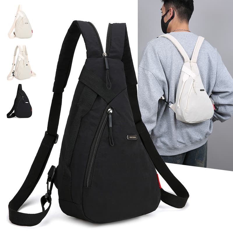 Hot-Selling Unisex Backpack for Foreign Trade, Fashionable Minimalist Chest Bag, Casual Versatile Lightweight Sports Backpack, Crossbody Bag