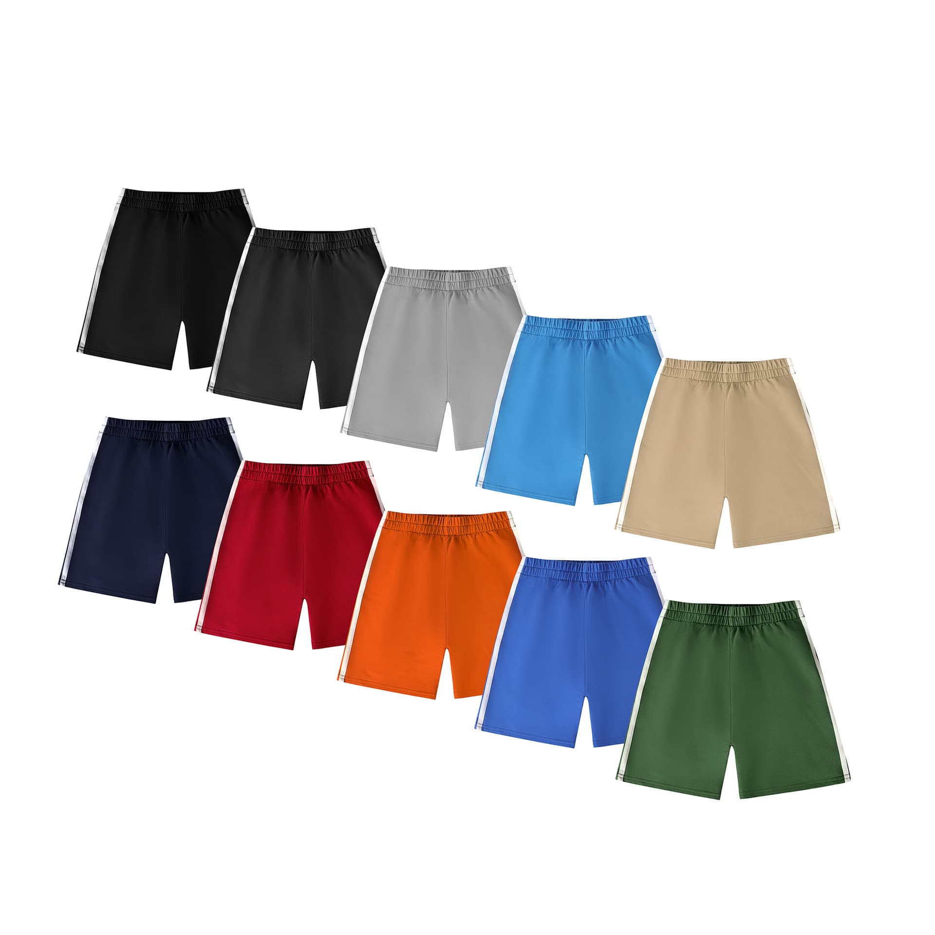 Summer New Style Boys' Pure Cotton Shorts, Medium and Large Children's Casual Sports Shorts, Baby Basketball and Football Sports Shorts