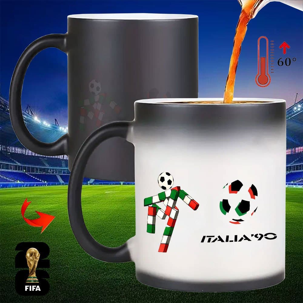 Cross-border new US-Canada-Mexico World Cup football coffee cup souvenir porcelain mug water cup water cup manufacturer delivery