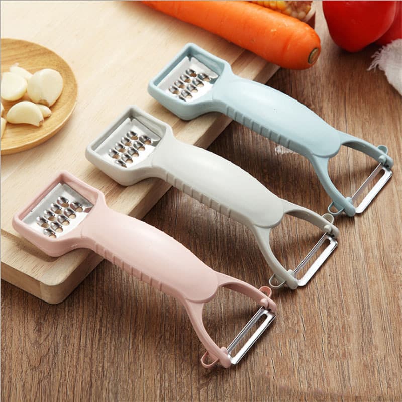 Double-headed multi-functional peeler, household thickened fruit and vegetable peeler, kitchen grater, fruit and vegetable peeler.
