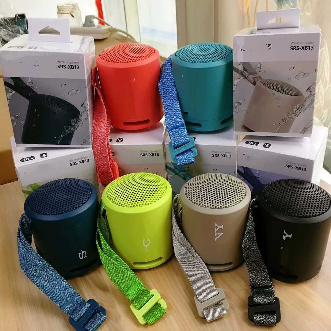 Cross-border foreign trade Bluetooth wireless speaker suitable for SRS-XB13 portable lightweight heavy bass outdoor mini speaker