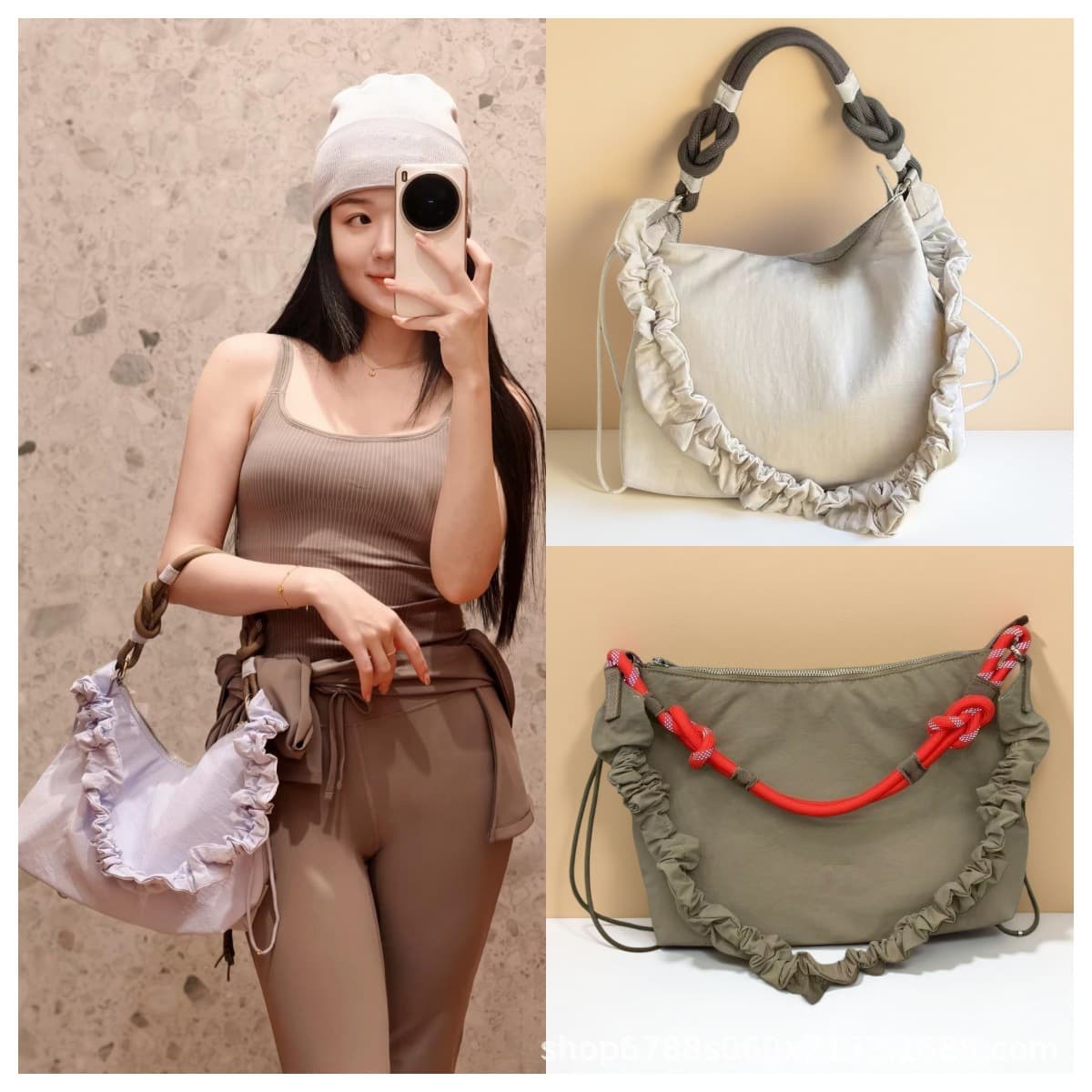 lululemon crossbody bag large capacity handbag versatile shoulder bag 6.5 liter large intestine 2026 summer women's bag