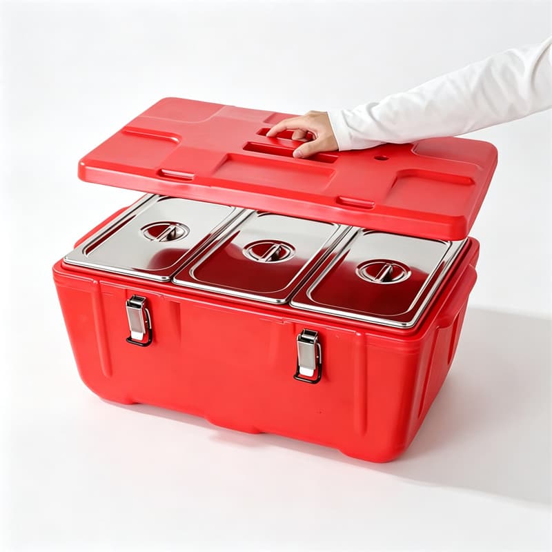 Stainless steel insulated box commercial liner insulated box kitchen transport refrigerated box stall special box thermal insulation cold box