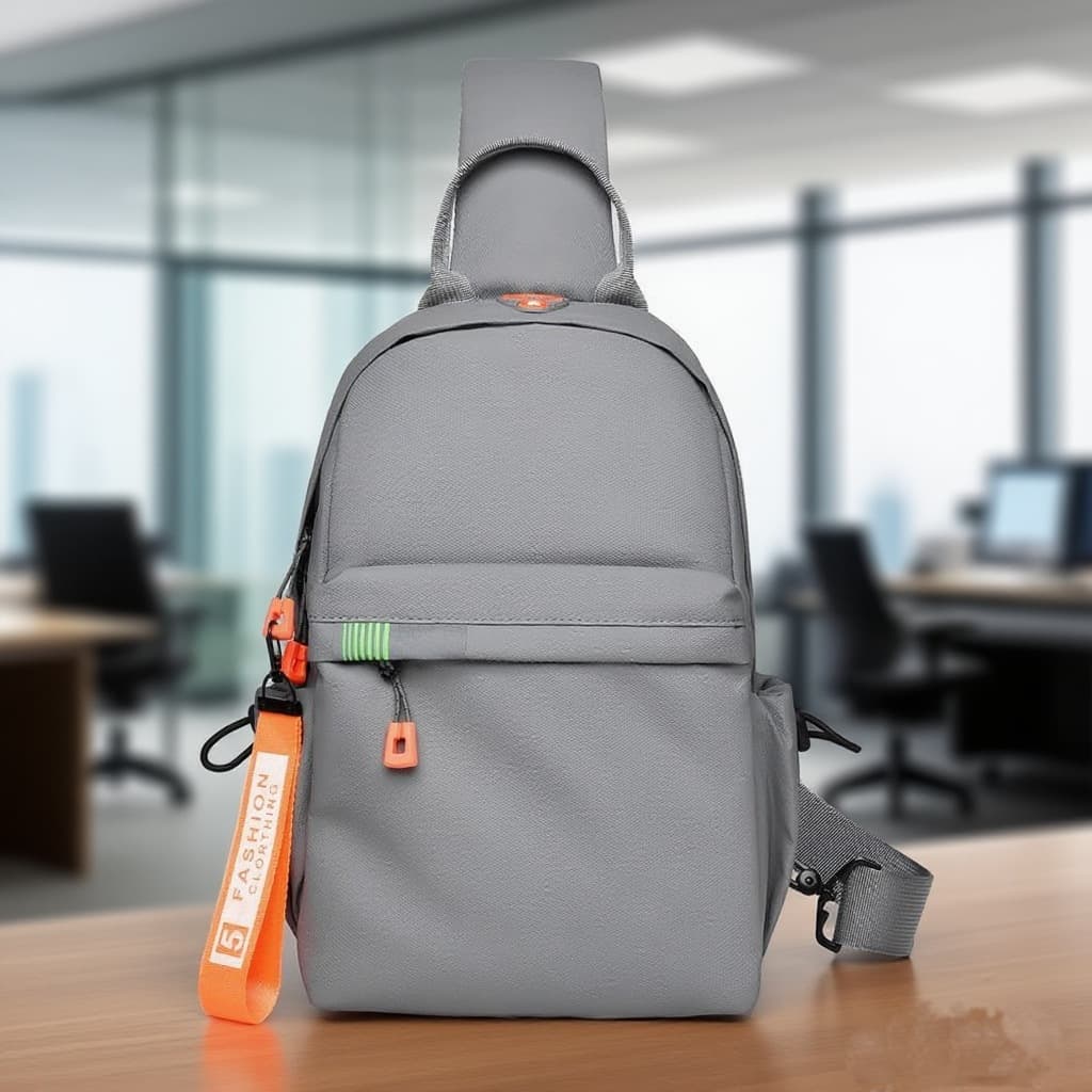 Large Capacity Chest Bag Men's Crossbody Bag Fashion Trend Single Shoulder Bag Casual Men's Multi-functional Sport Backpack Wholesale