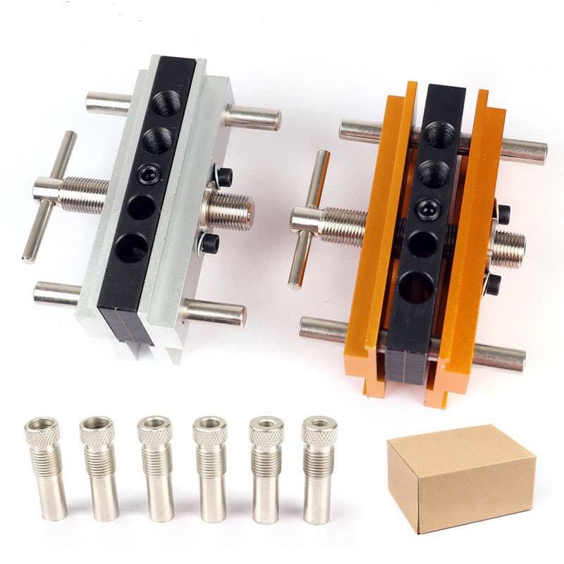 Cross-border hot selling metric woodworking hole drilling locator, woodworking drilling locator, woodworking inclined hole drilling locator