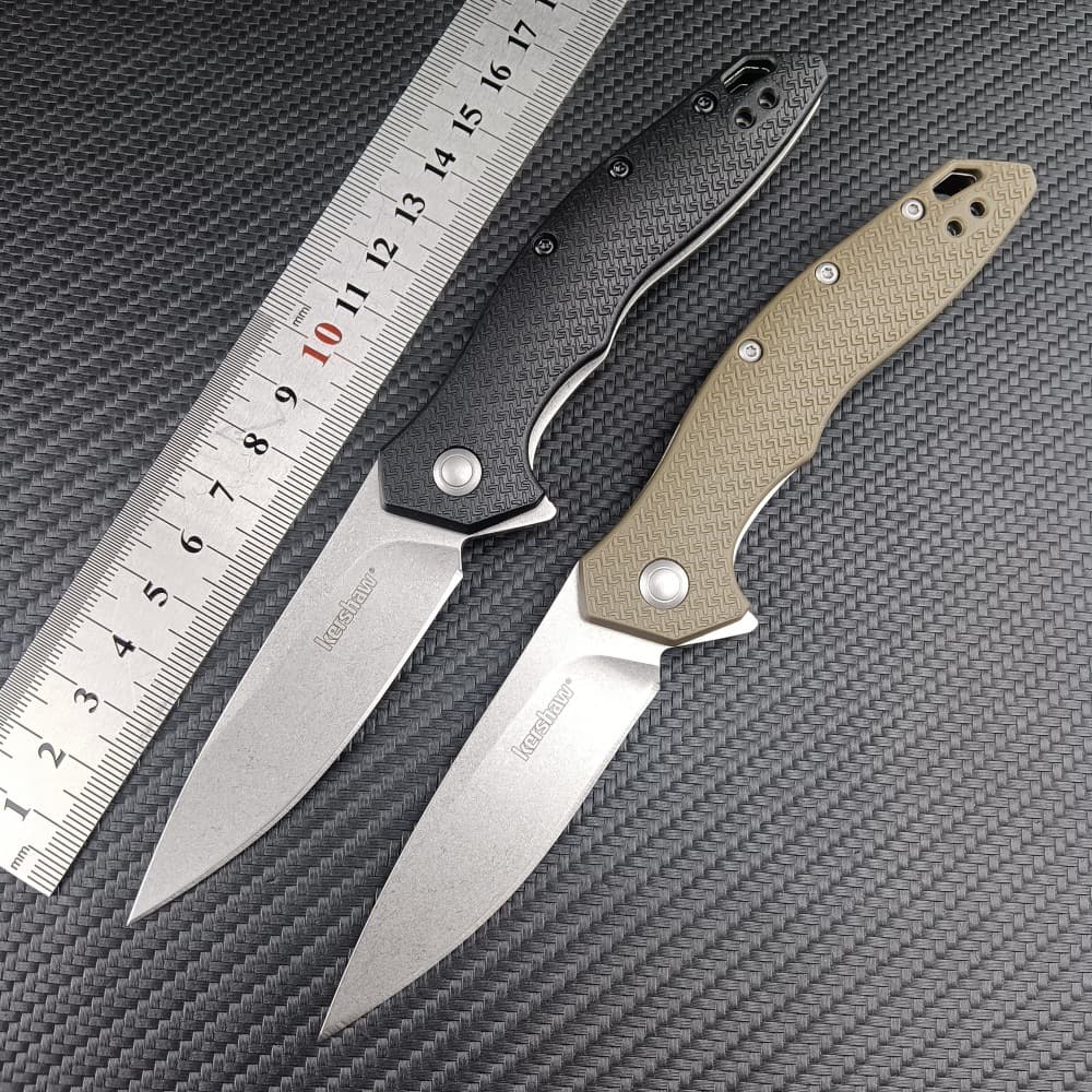 New Kaxiu 1845 folding knife 8Cr13MoV steel fiberglass handle folding knife outdoor camping knife portable self-defense knife
