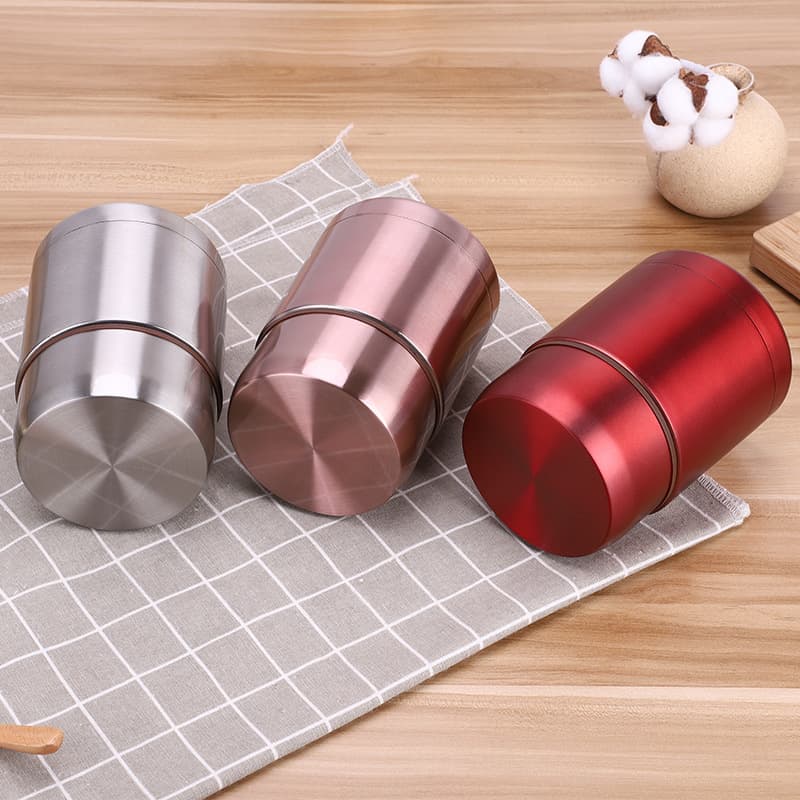 New Stainless Steel Double-Wall Vacuum Insulated Cooker, Handled Bento Lunch Box Thermal Pot for Promotional Wholesale Gifts