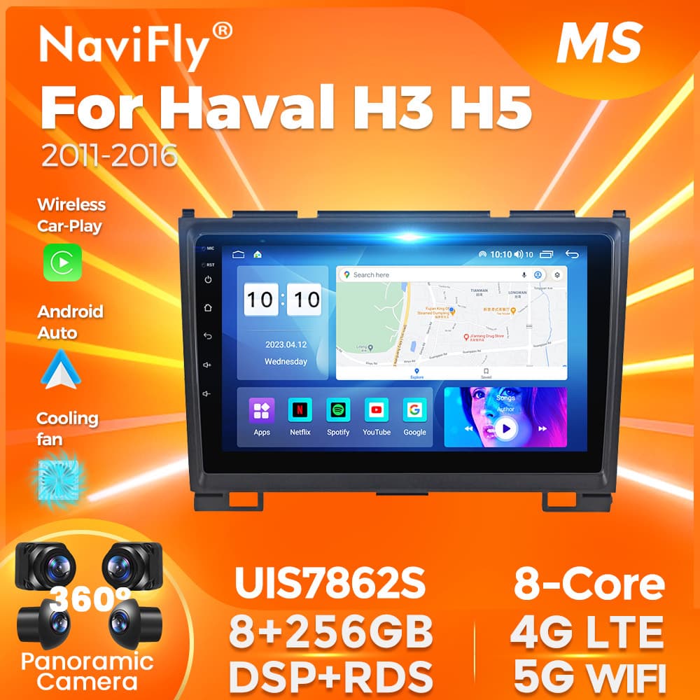 Compatible with Haval H3 H5 2011-2016 Car Multimedia Large Screen Android Bluetooth Navigation Screen