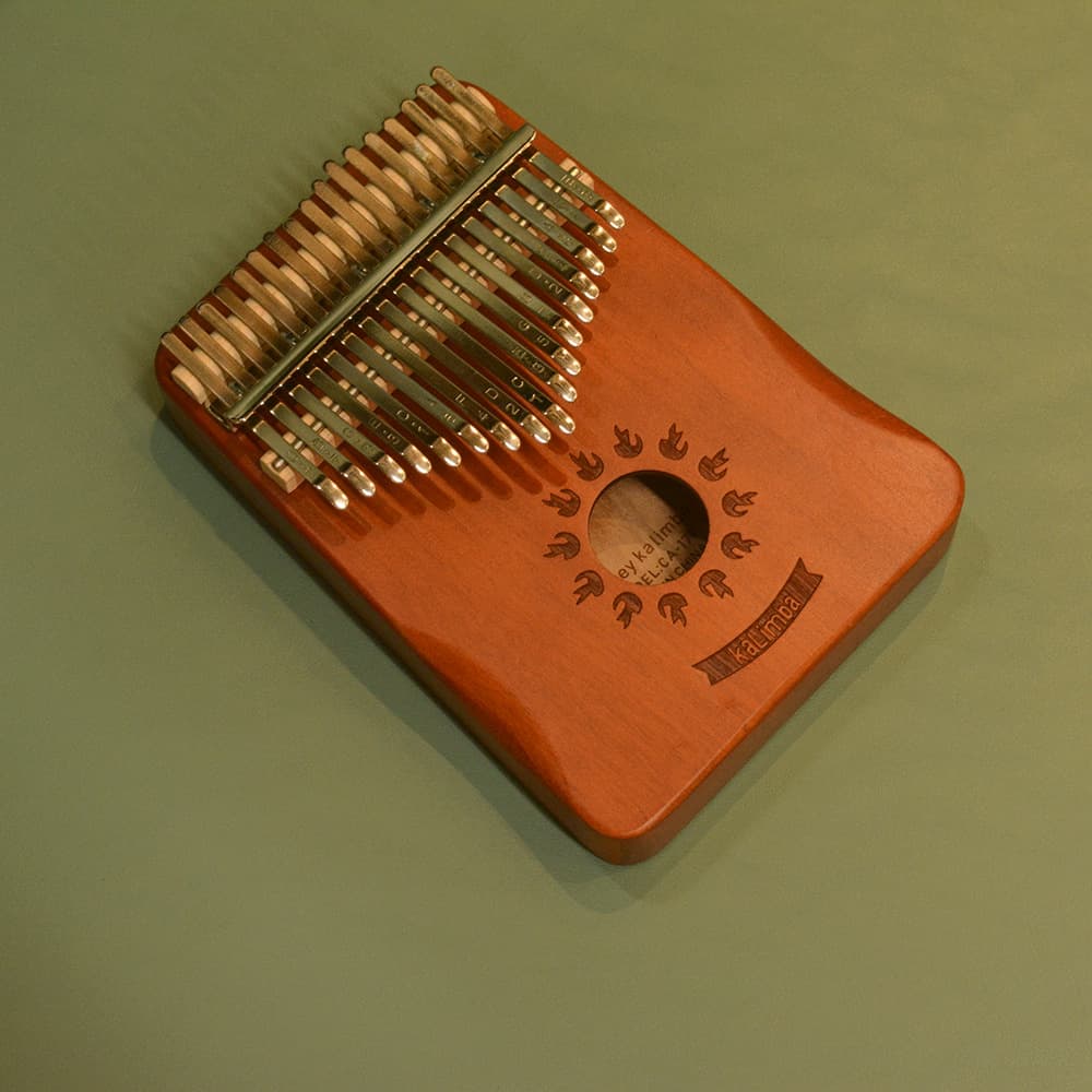 Kalimba 17-Key Thumb Piano, Solid Wood Finger Piano, Dual Thumb Instrument, Hot Selling Wholesale Stock