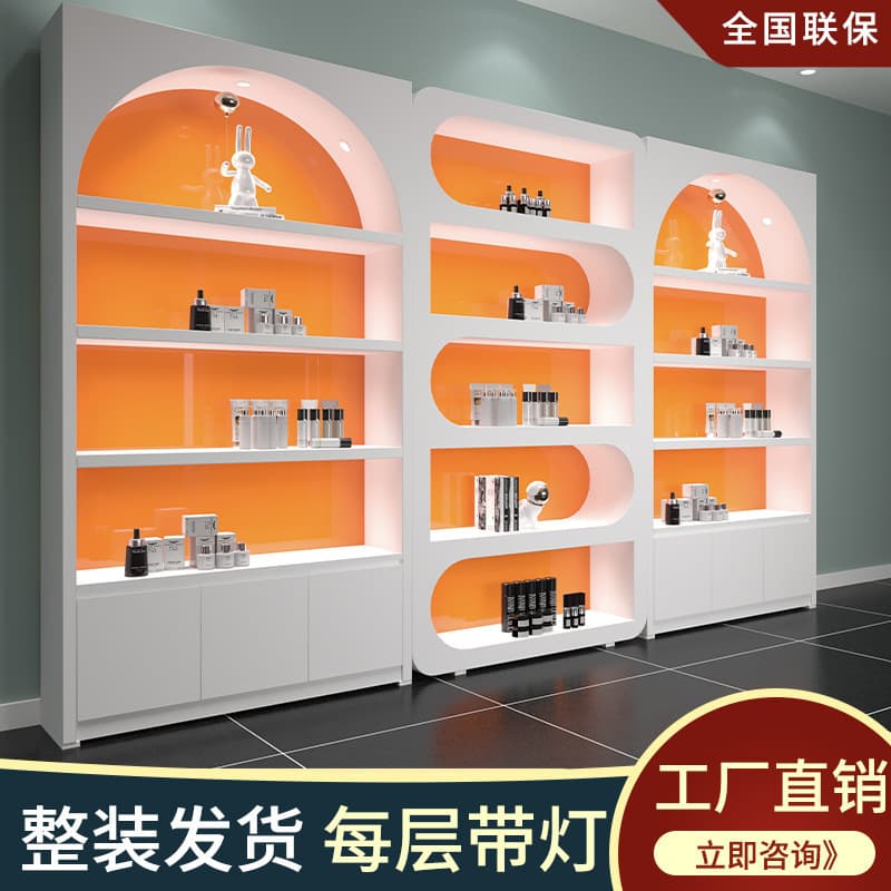 Cosmetics display cabinet, showcase, baking paint live streaming cabinet, shoe and bag display cabinet, figurine showcase window cabinet, custom other