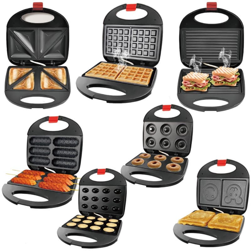 CE UL FCC ROHS FCM Bread Machine Waffle Maker Sandwich Maker Hamburger Maker Grill Electric Griddle