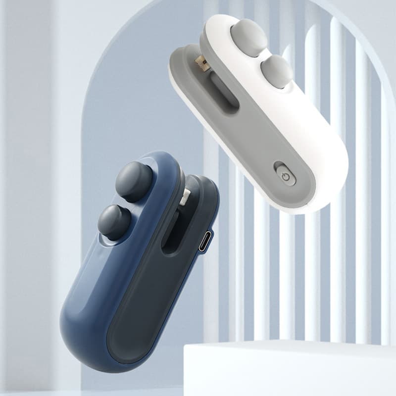 Mini household sealing machine, hand-operated plastic sealer, plastic bag sealing tool, snack sealing machine