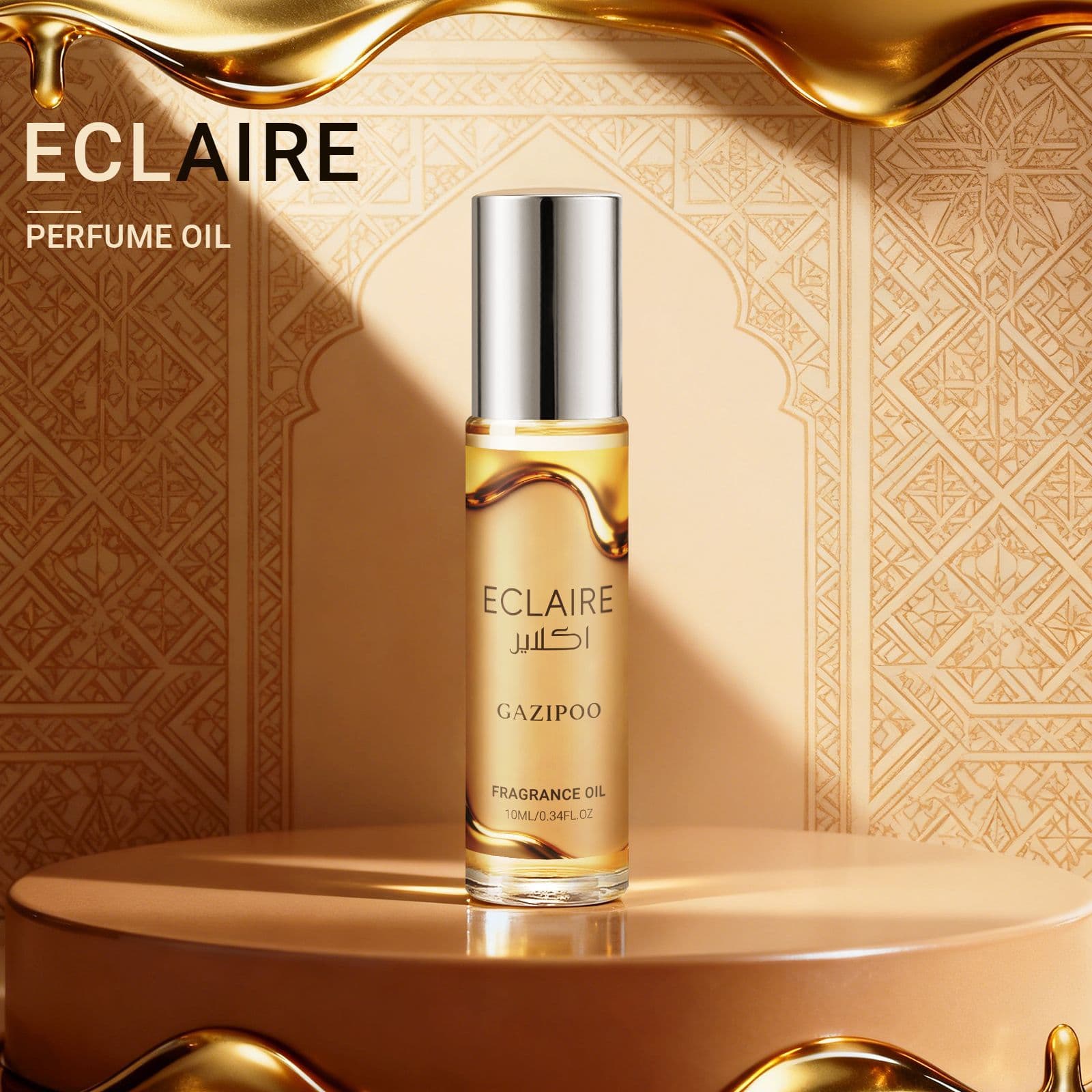 0713-53 Cross-border hot model GAVARRY roller ball women's perfume oil non-alcoholic perfume oil 10ml wholesale