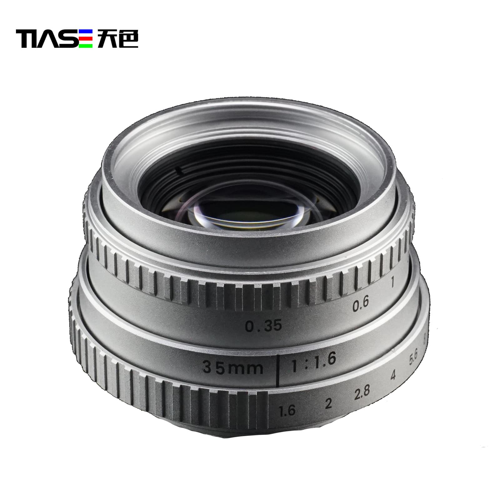 Tianshe APS-C 35mm Manual Focus C-mount Simplified Version Mirrorless Digital F1.6 Camera Lens