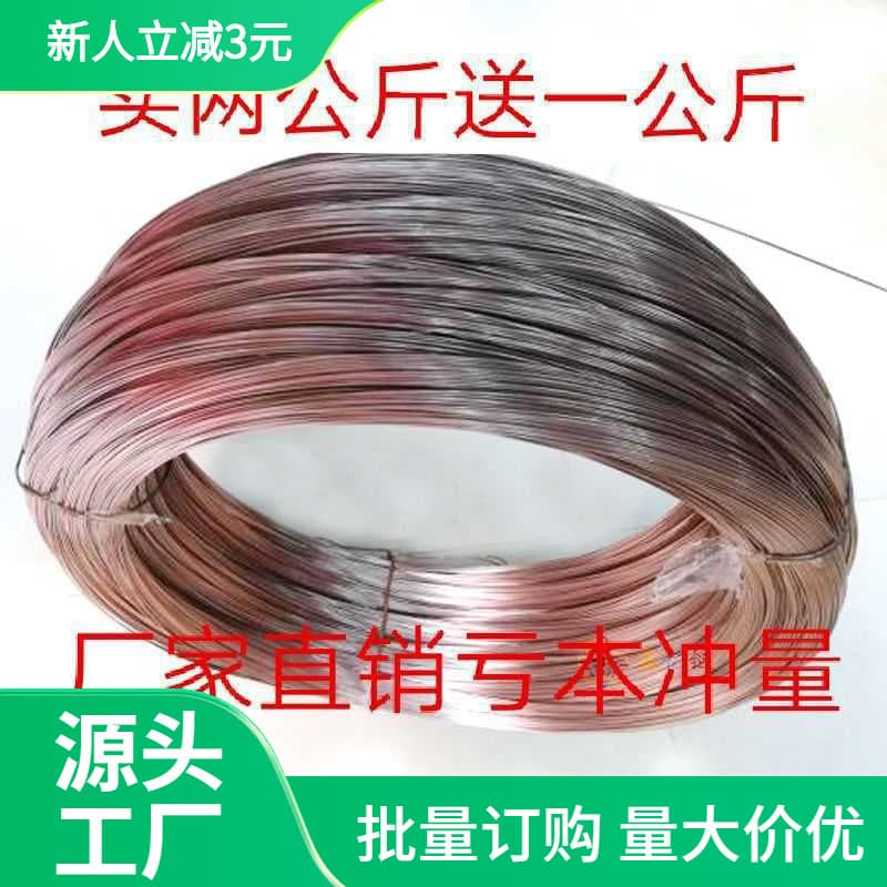 Electrician Wire Pulling Height Copper-Plated Rust-Proof Wire Pulling Steel Wire 1.0-2.0 Pull Wire Leader Wire Durable Balcony