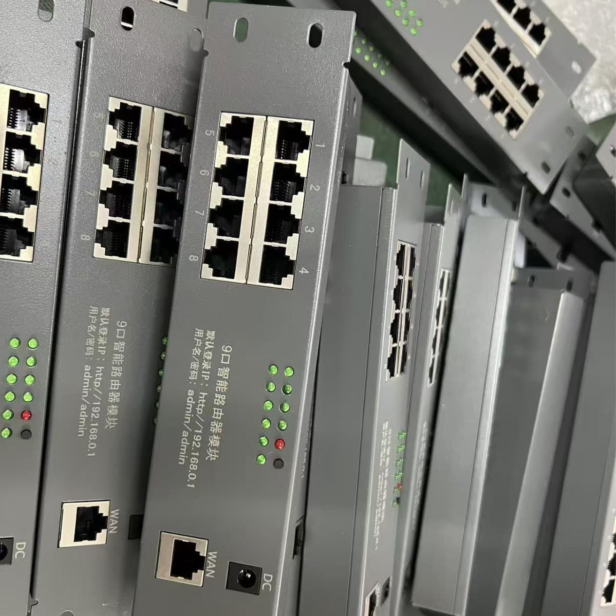 Direct Sale Computer Data 9-Port Router Multimedia Hub Weak Current Box Data Module