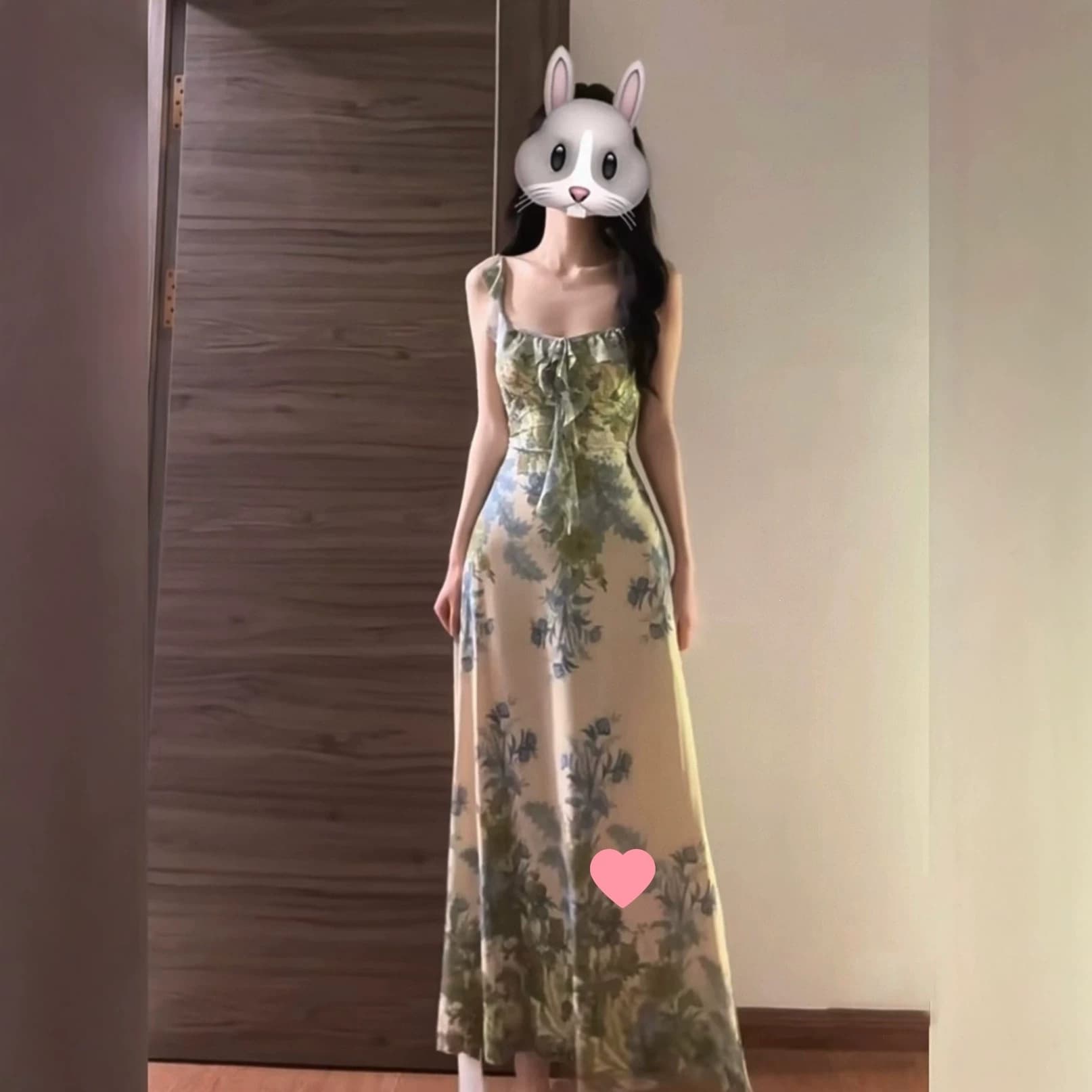 French Style Tie-Dye Strappy Dress for Women Summer Beach Vacation Dress Ruffle Waist Backless A-Line Maxi Dress