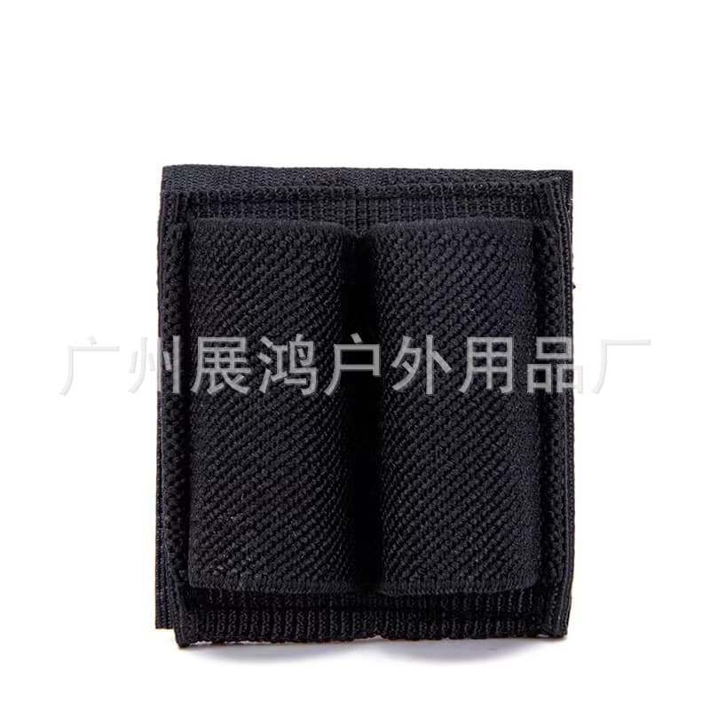 Outdoor 2-hole shotgun bag accessories 7.26 tactical Velcro bullet bag quick release portable storage tactical equipment