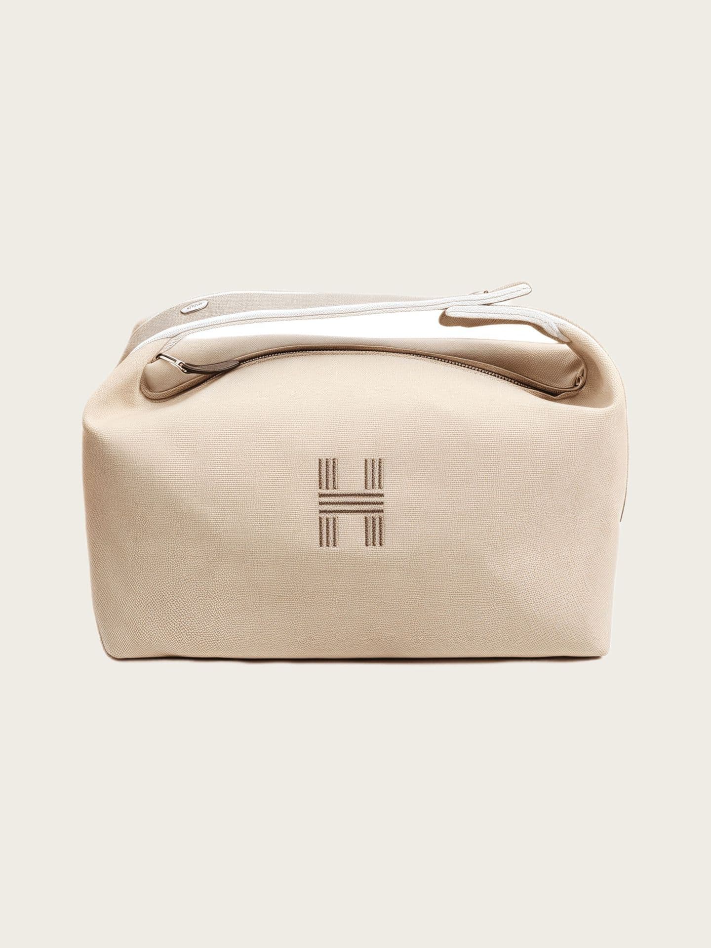 H Brand A-Brace Compatible Tote Bag, Waterproof Canvas Lunch Bag, Commuter Portable Multi-Layer Toiletry & Cosmetic Bag