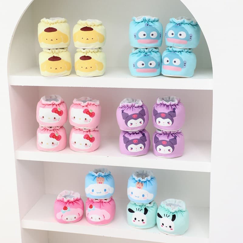 Cartoon Mute Chair Leg Pads Thickened Anti-Slip Table Leg Cushions Stool Soundproof Wear-Resistant Felt Universal Foot Covers