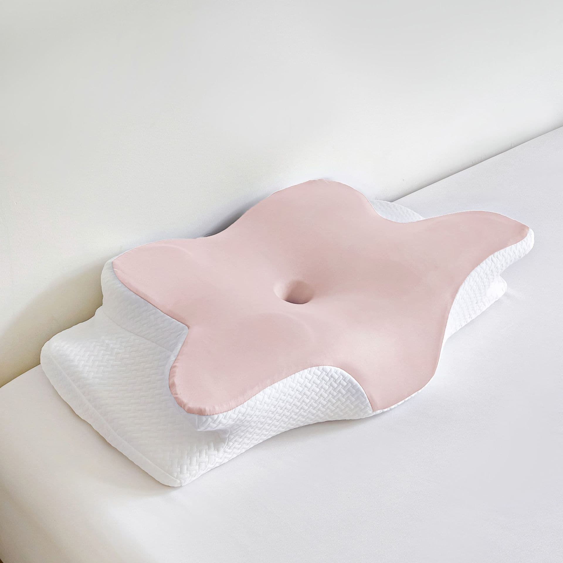 Butterfly Memory Foam Pillow, Breathable Sleep Aid, Single Student Dormitory Neck Protection Pillow, Slow Rebound, All Seasons