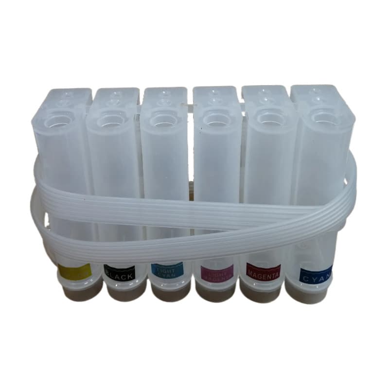 Empty continuous ink supply system for R270/R290/R330/R390/T50/1390 printers with external bottles
