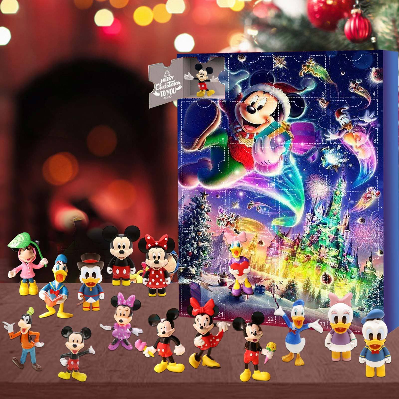 Christmas cross-border Mickey Mouse blind box ornaments Stitch ornaments design blind box home garden design 24 grids