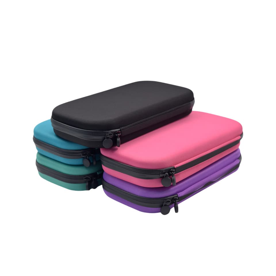 Cross-border bestseller EVA stethoscope storage case, shockproof and waterproof, for fetal dopplers, with hard zippered box.