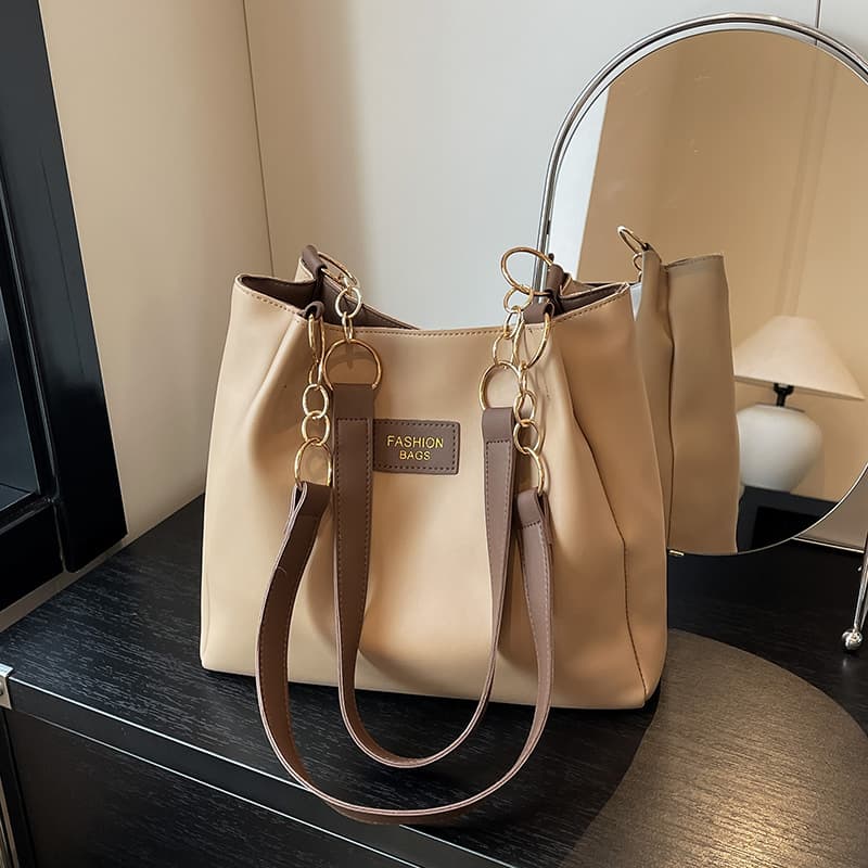 Large Capacity Bag Autumn 2026 New Trendy Korean Style Fashion Shoulder Bag Textured Niche Handbag Commuter Tote