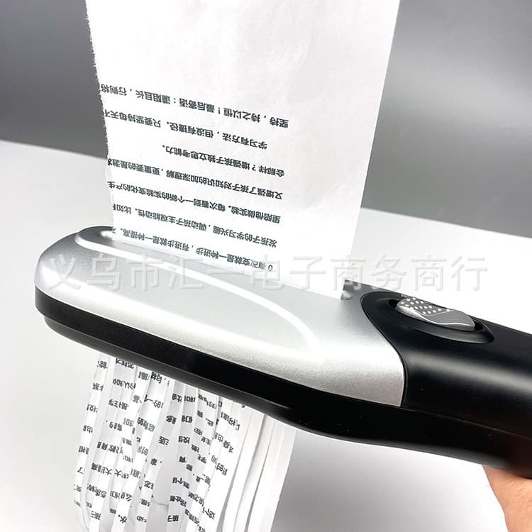 Cross-Border Hot-Sale Simple Portable Mini Handheld Shredder, USB/Battery Dual-Use Paper Cutter Factory Wholesale