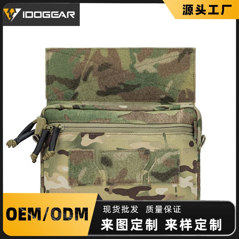 IDOGEAR Small Steel Scorpion Tactical Vest Universal Lower Bag AVS JPC Belly Bag Miscellaneous Bag EDC Tool Bag