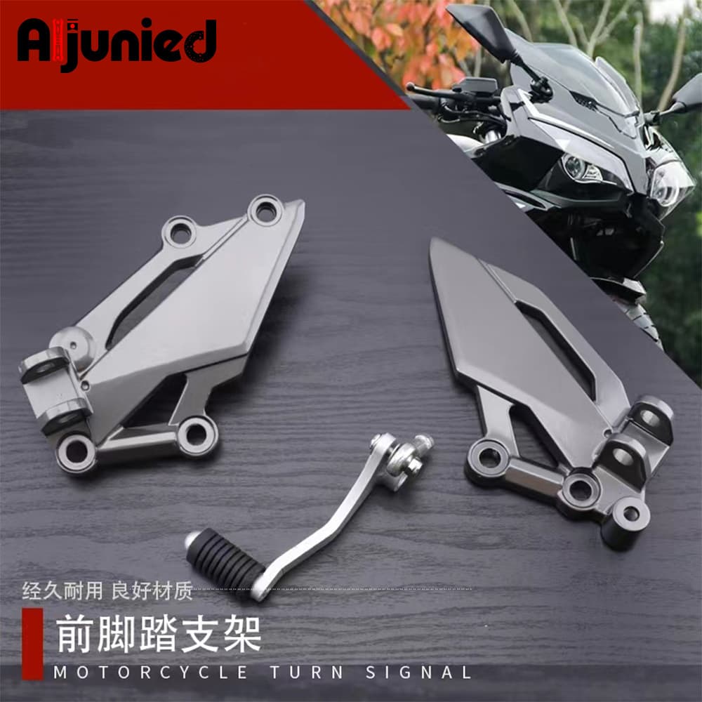 Suitable for Kawasaki Ninja 250 NINJA300 front pedal bracket left and right kit front pedal modification accessories