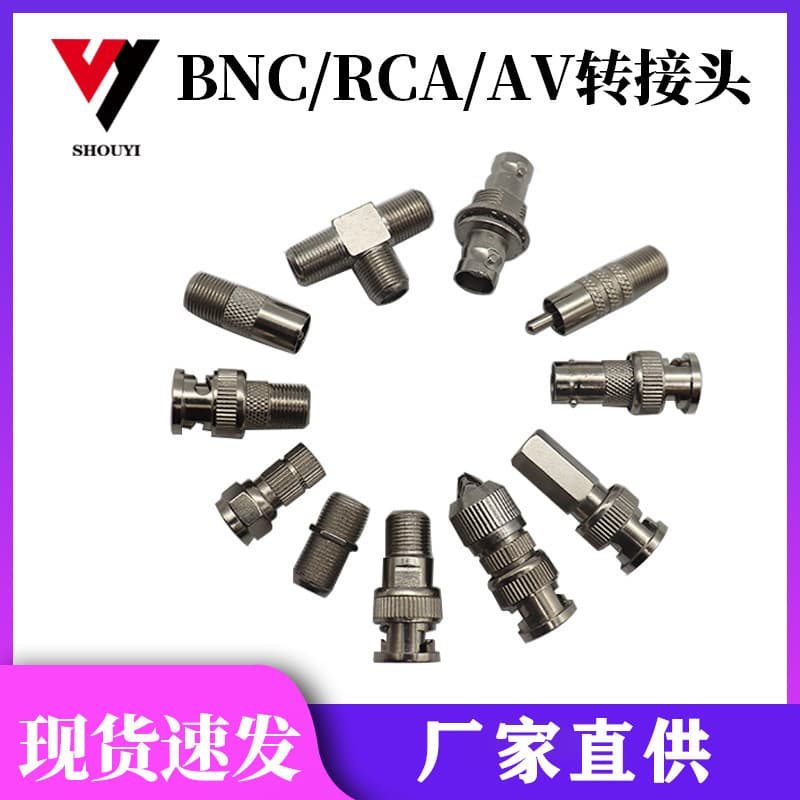 Video BNC Connector TV F Connector BNC Male to BNC Female BNC Male to F Connector F Cap Hex BNC RG59 BNC RG60