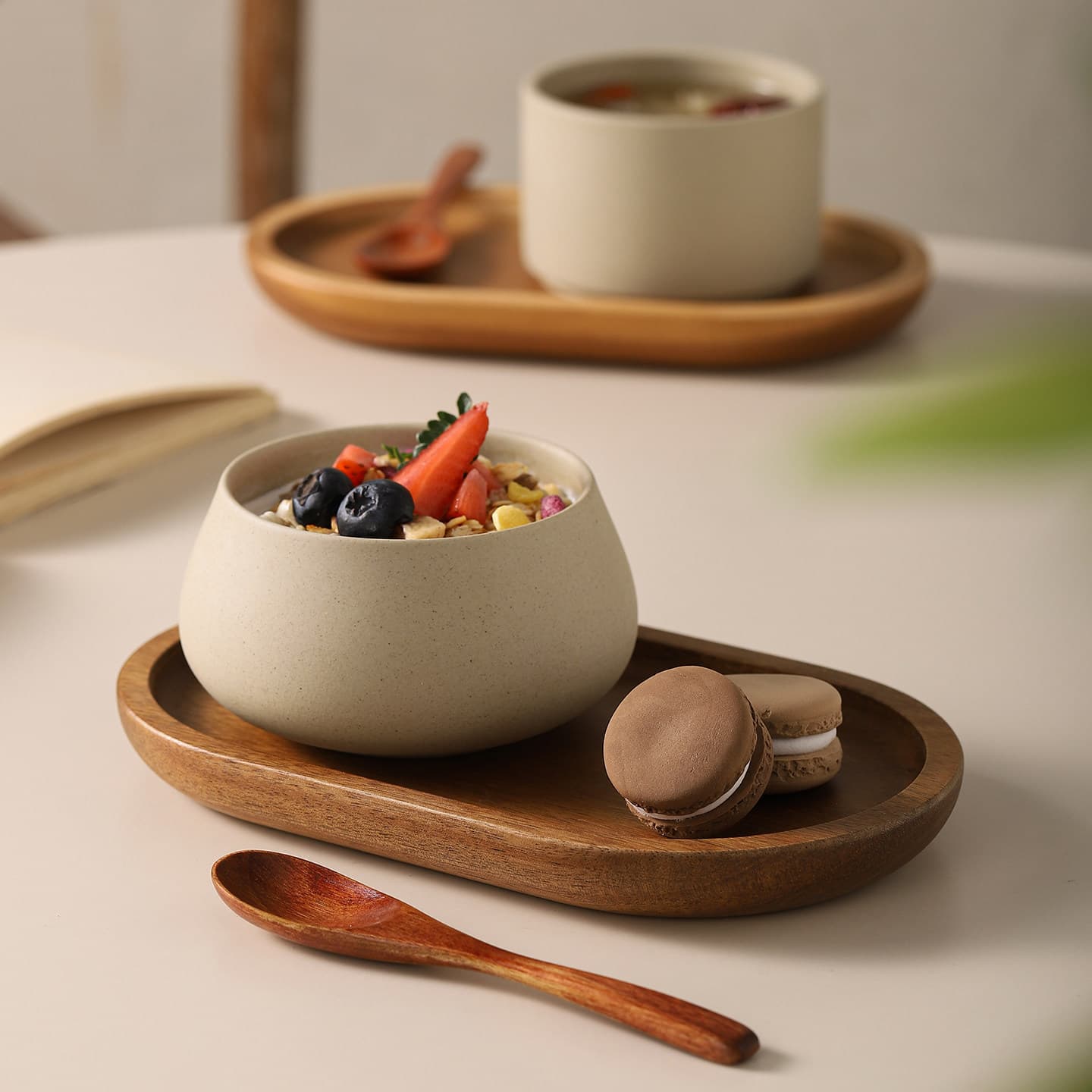 Breakfast Bowl Dessert Bowl Ceramic Yogurt Bowl Bird's Nest Bowl Afternoon Tea Dessert Sweet Soup Yogurt Single Serving Ice Cream Bowl