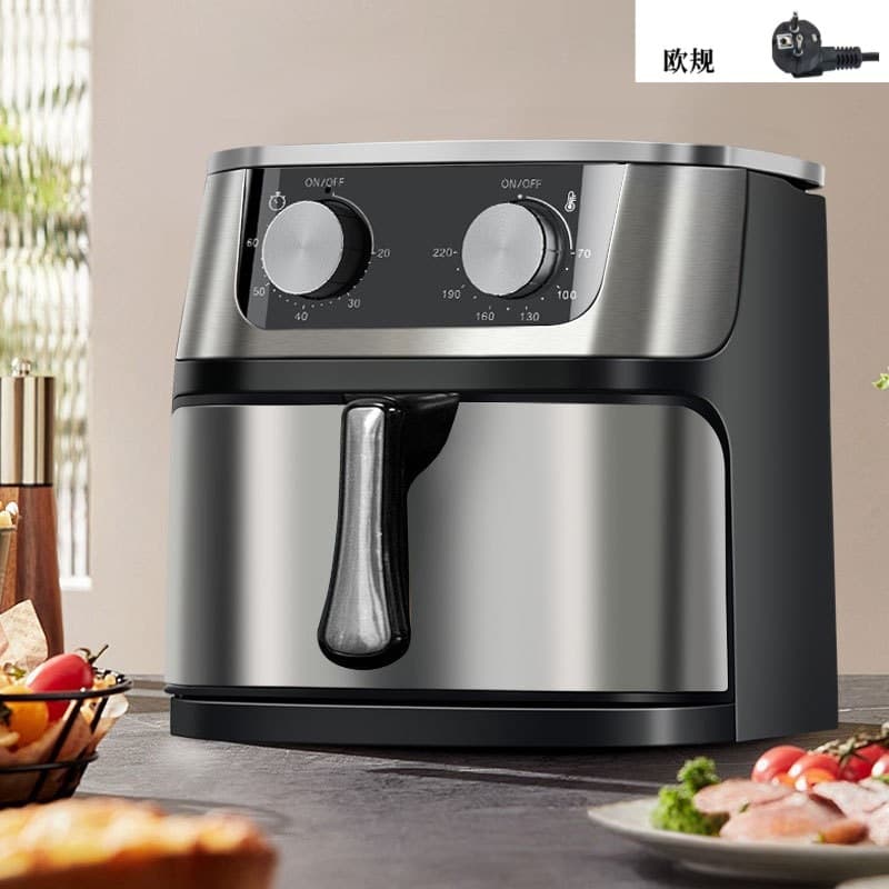 Multifunctional Stainless Steel Visible Air Fryer with Baking, Large Capacity Electric Fryer for Wholesale