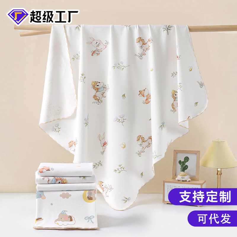 Newborn Baby Cotton Swaddle Blanket A-Class Infant Wrap, Essential for Delivery Room