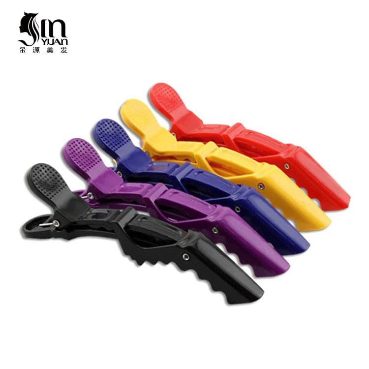 Hair Color Alligator Clips, Salon Professional Perm Dye Positioning Section Hair Clips, Duckbill Clips