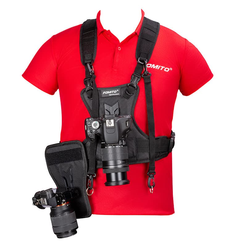 Camera Strap for Reflex and Mirrorless Cameras, Quick Shooting Shoulder Strap with Hand and Waist Buckle, Photography and Videography Shoulder Strap
