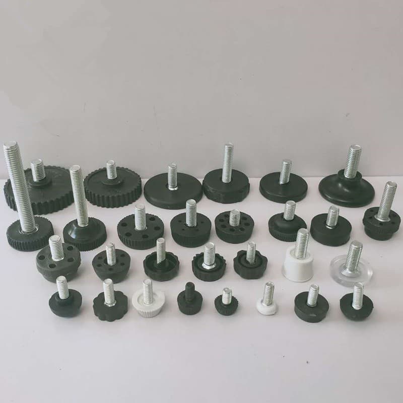Manufacturer's supply of adjustable feet, furniture feet, mushroom head furniture nails, furniture accessories, large quantity, favorable price, non-slip