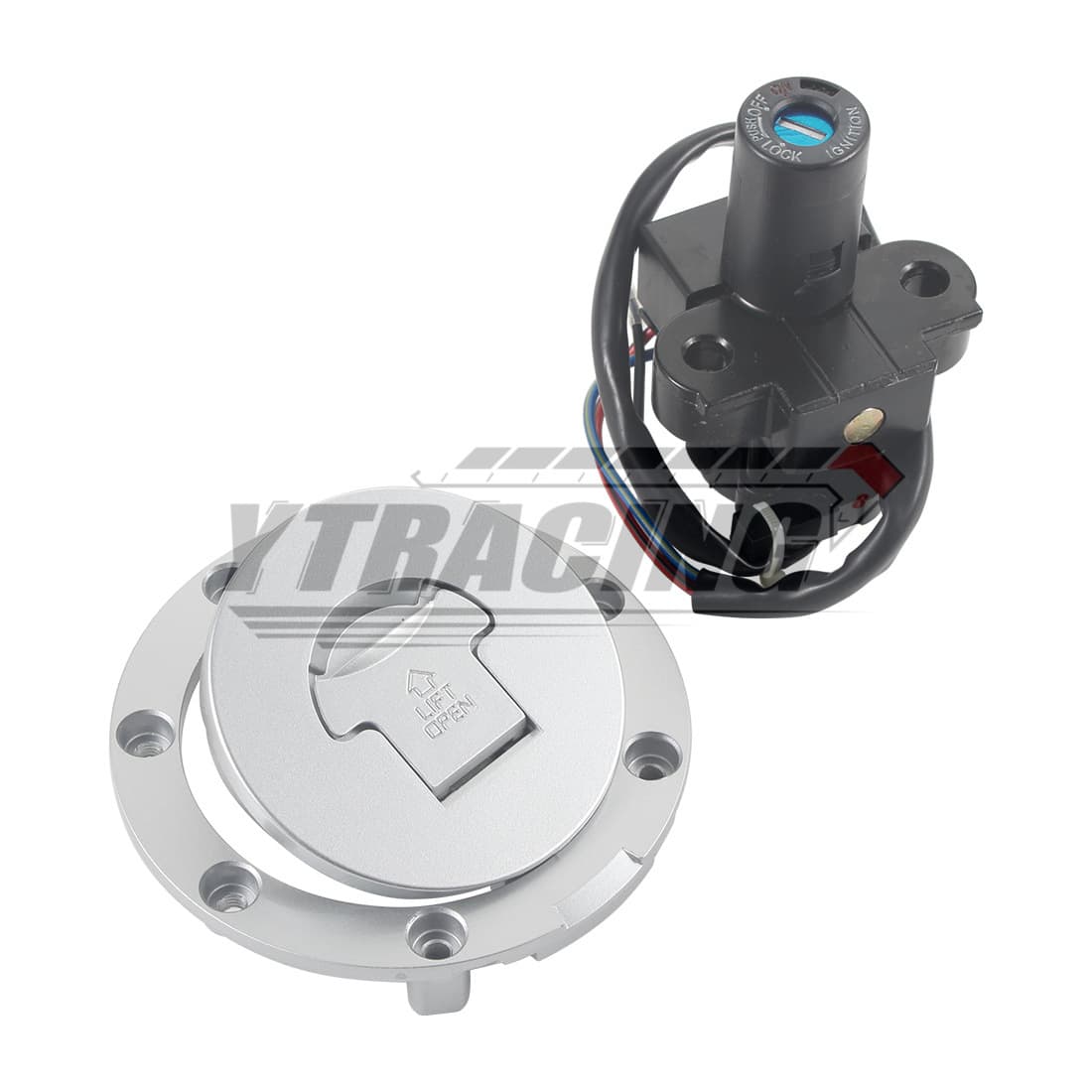 Compatible with Honda CB400SF NC31 92-97 CB400SF NC39 99 Fuel Tank Cap Lock Set